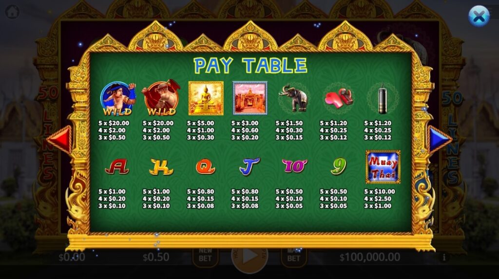 Muay Thai ค่าย Ka-gaming จาก kng slotxo download