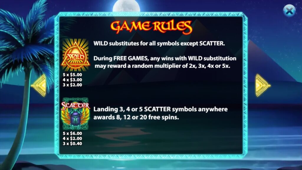 Night on the Nile ค่าย Ka-gaming จาก kng slotxo ฟรี เครดิต ไม่ต้องฝาก ไม่ต้องแชร์