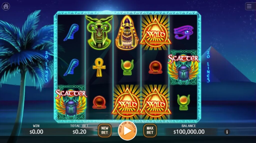 Night on the Nile ค่าย Ka-gaming จาก kng สล็อต xo