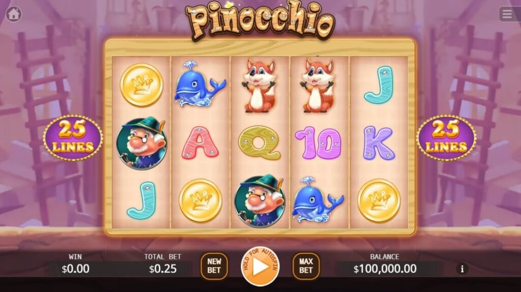 Pinocchio ค่าย Ka-gaming จาก kng เว็บตรง ไม่ผ่านเอเย่นต์