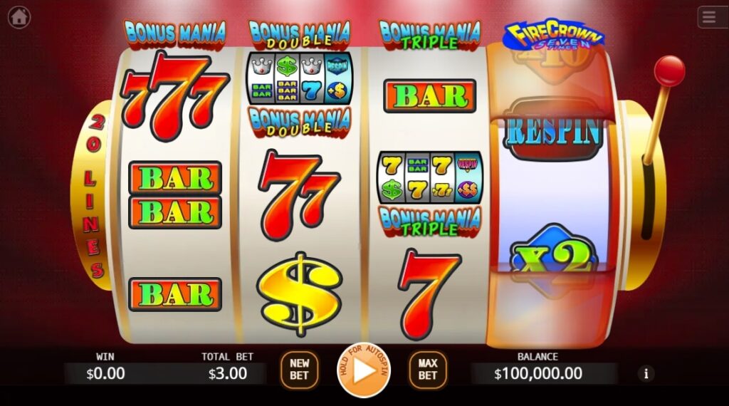 Super Bonus Mania ค่าย Ka-gaming จาก kng สล็อต เครดิตฟรี