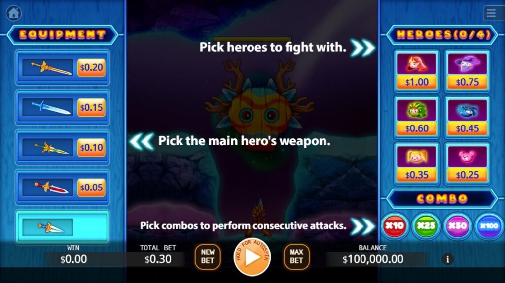 Tap Heroes ค่าย Ka-gaming จาก kng สล็อต xo