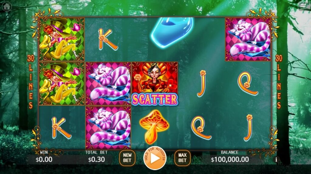 Alice in MegaLand ค่าย Ka-gaming จาก kng สล็อต 168