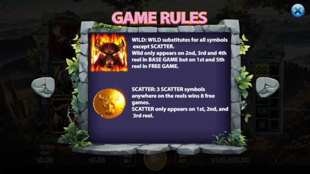 Blazing Buffalo ค่าย Ka-gaming จาก kng สล็อต ฟรี