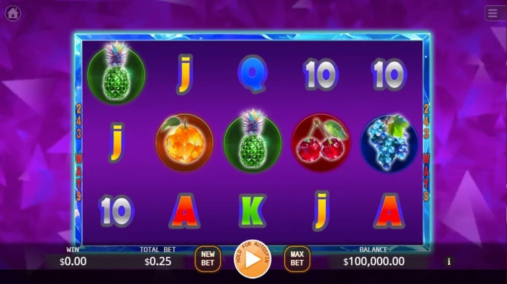 Crystal Fruits ค่าย Ka-gaming จาก kng slotxo ฟรีเครดิต