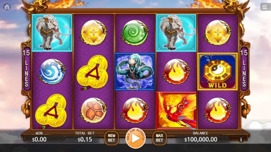 Holy Beast ค่าย Ka-gaming จาก kng เล่น สล็อต ฟรี