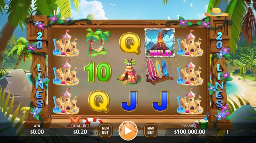 Island Paradise ค่าย Ka-gaming จาก kng สล็อต 789