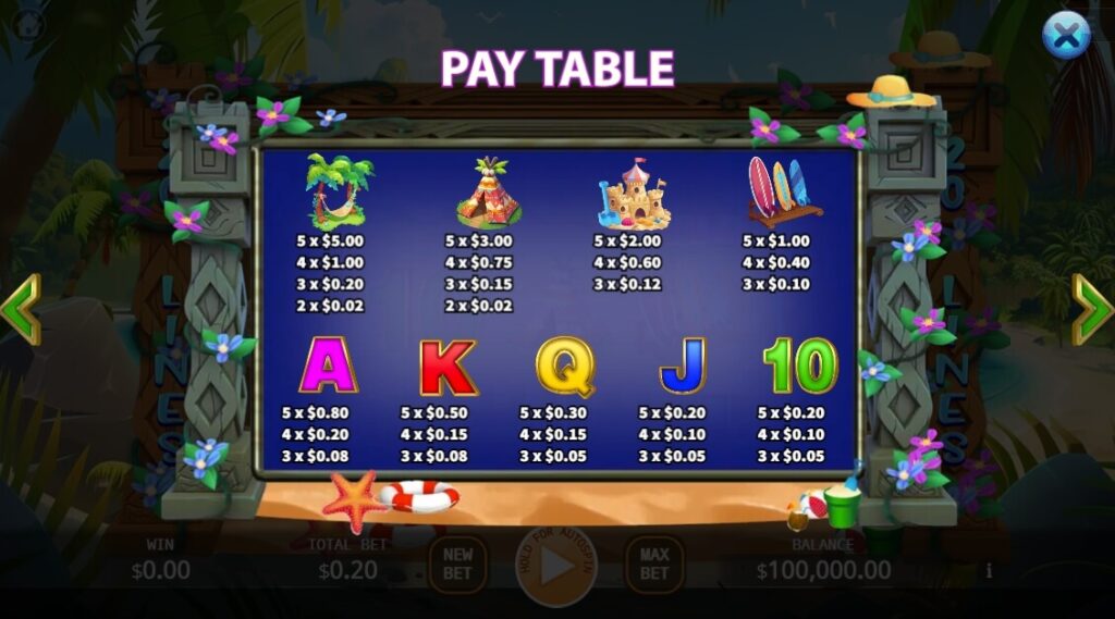 Island Paradise ค่าย Ka-gaming จาก kng สล็อต วอเลท