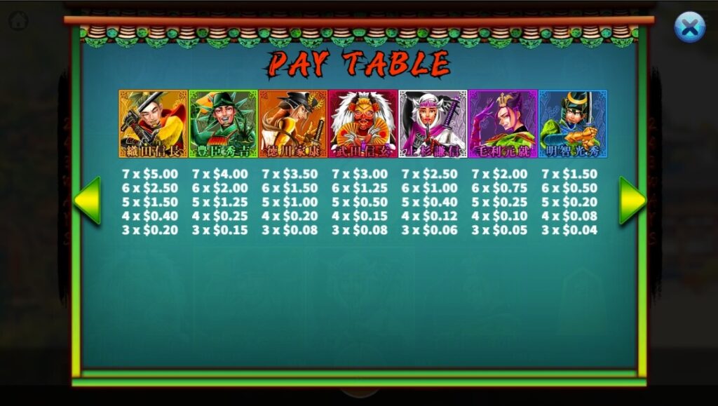 Japanese 7 Heroes ค่าย Ka-gaming จาก kng slot เว็บตรง