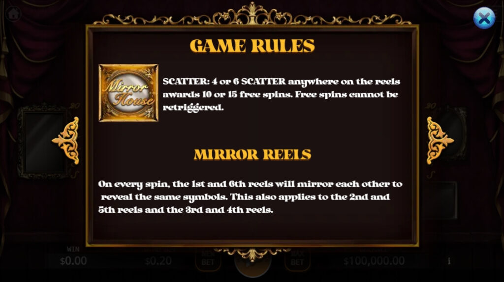 Mirror House ค่าย Ka-gaming จาก kng สล็อต 666