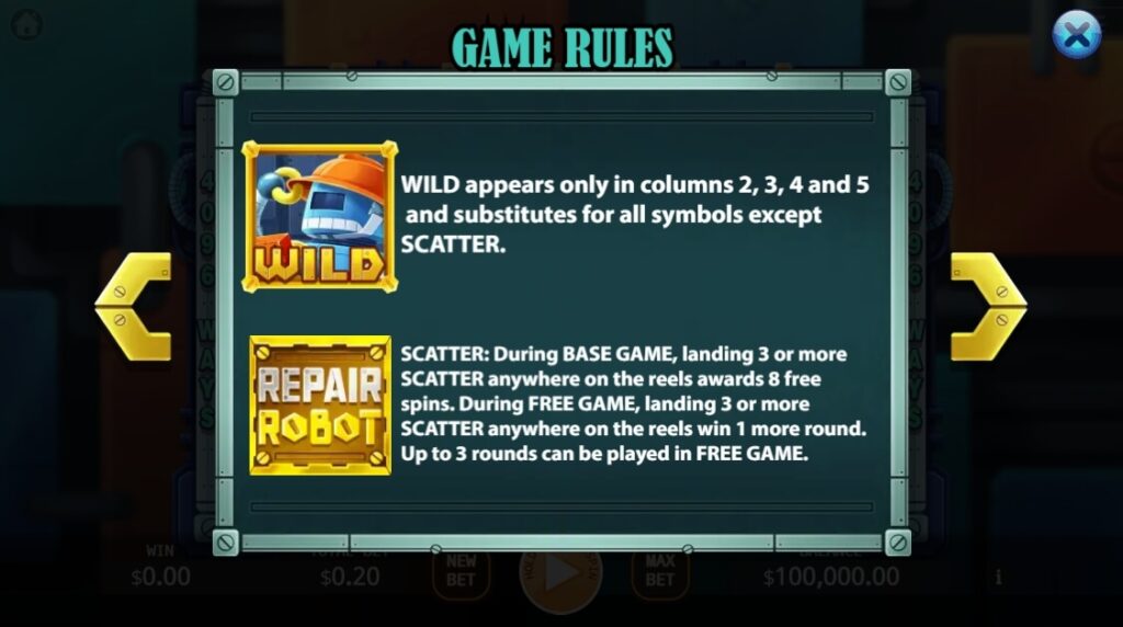 Repair Robot ค่าย Ka-gaming จาก kng สล็อต เครดิตฟรี