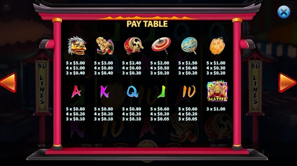 Ten Jin Matsuri ค่าย Ka-gaming จาก kng สล็อต 168