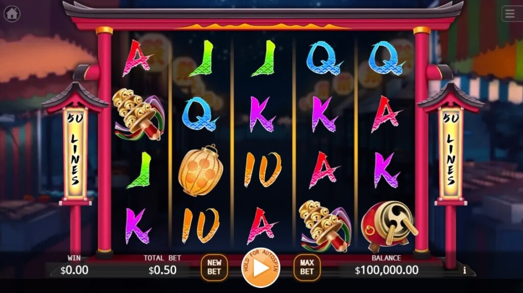 Ten Jin Matsuri ค่าย Ka-gaming จาก kng สล็อต 777