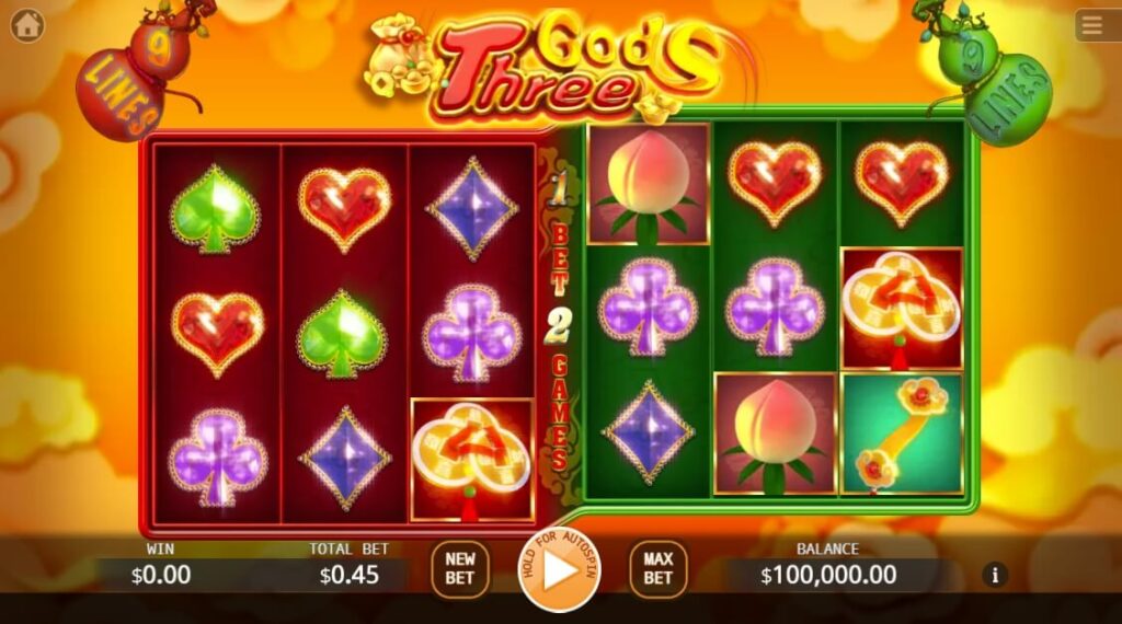 Three Gods ค่าย Ka-gaming จาก kng สล็อต 777