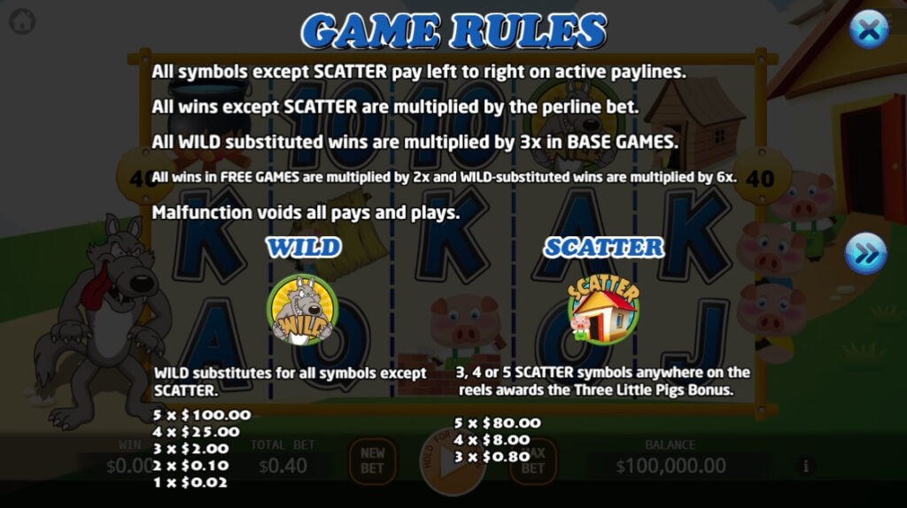 Three Little Pigs ค่าย Ka-gaming จาก kng สล็อต 777