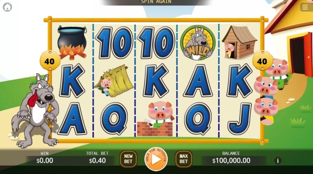 Three Little Pigs ค่าย Ka-gaming จาก kng สล็อต 888