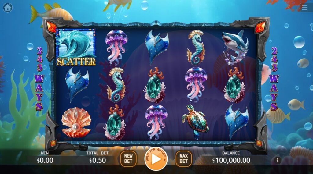 Underwater Treasure ค่าย Ka-gaming จาก kng สล็อต 777