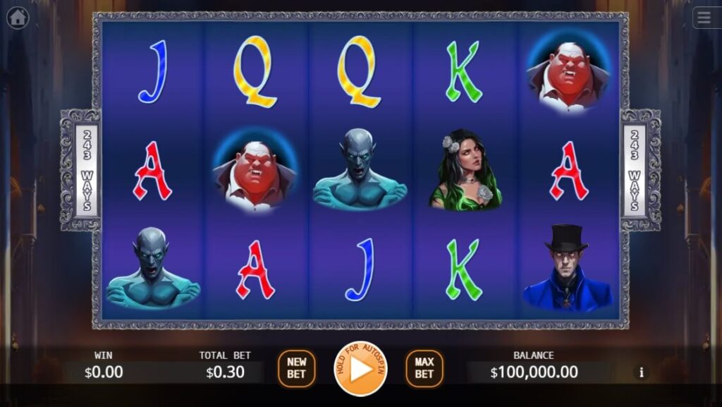 Vampire's Night ค่าย Ka-gaming จาก kng สล็อต เครดิตฟรี