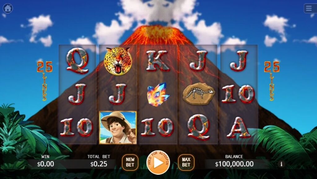 Volcano Adventure ค่าย Ka-gaming จาก kng สล็อตออนไลน์