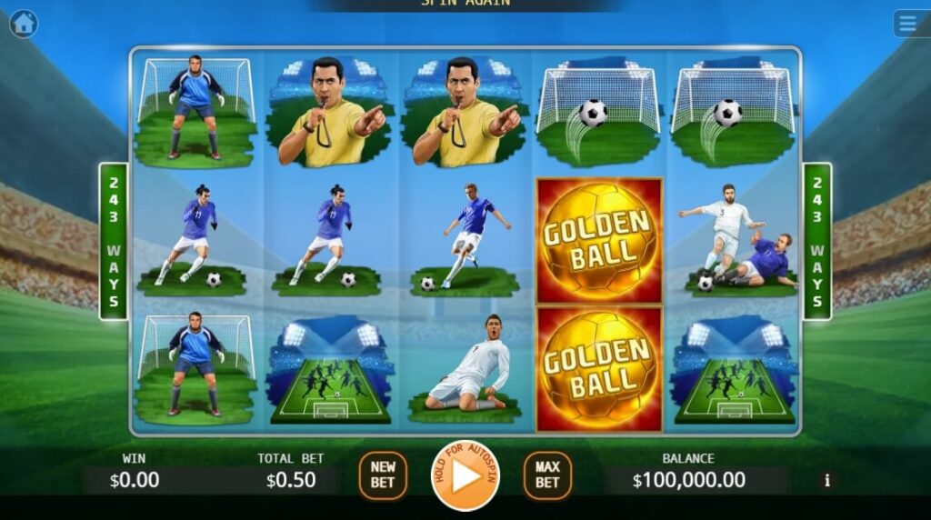 Golden Ball ค่าย Ka-gaming จาก kng สล็อต 888