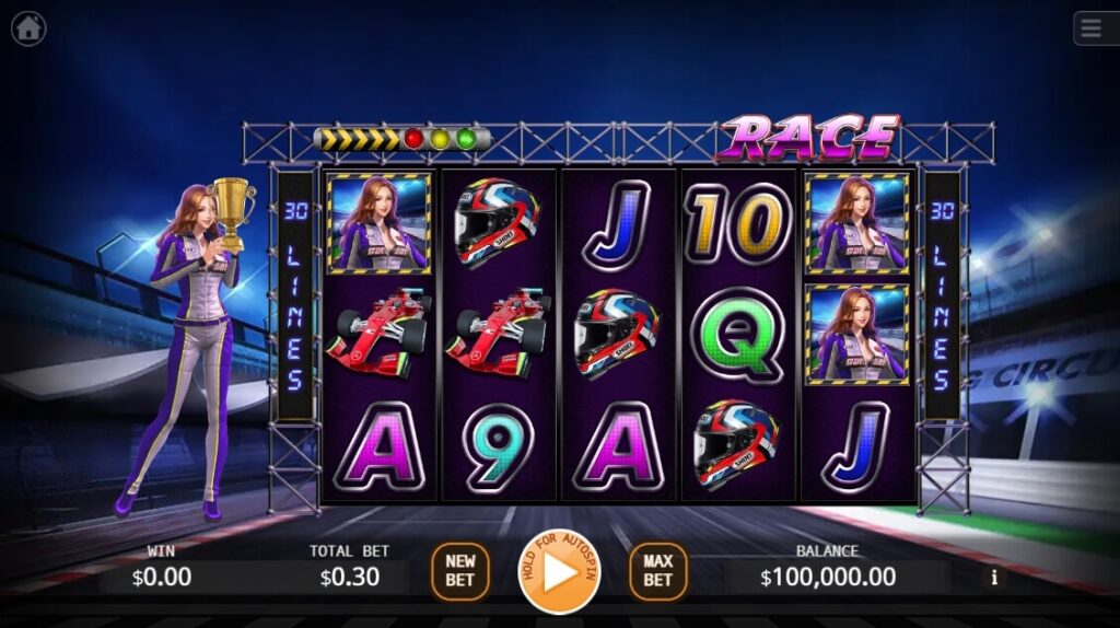 Lady Racer ค่าย Ka-gaming จาก kng เว็บสล็อต เว็บตรง ค่ายใหญ่
