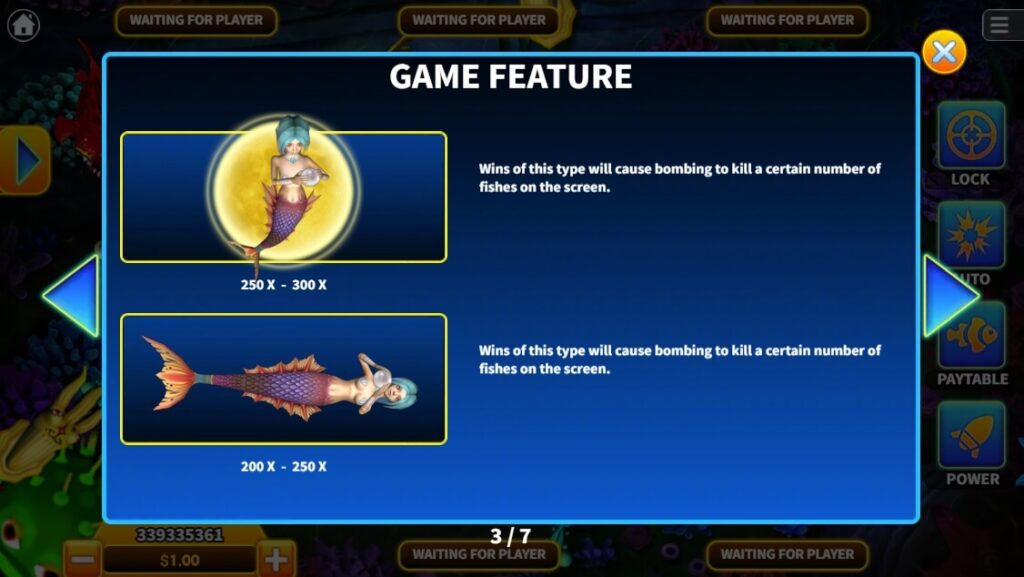 Mermaid Legend ค่าย Ka-gaming จาก kng สล็อต 1688