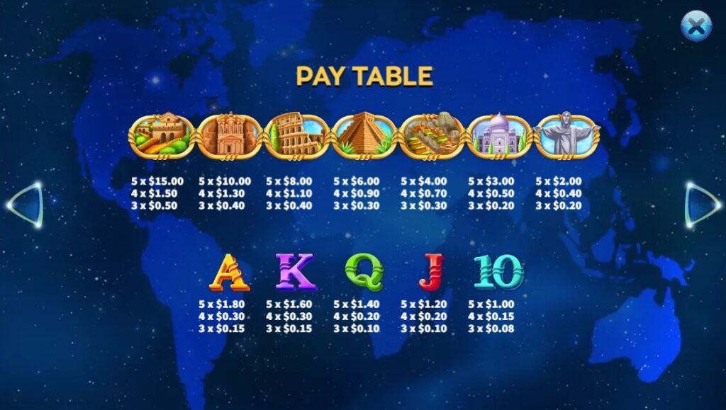 Modern 7 Wonders ค่าย Ka-gaming จาก kng สล็อต 666
