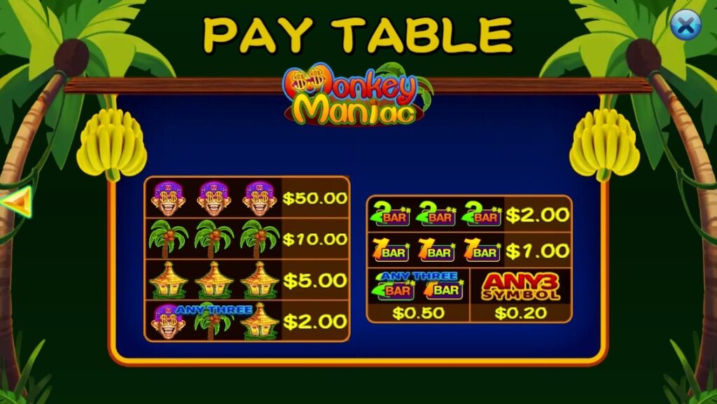 Monkey Maniac ค่าย Ka-gaming จาก kng slot เว็บตรง