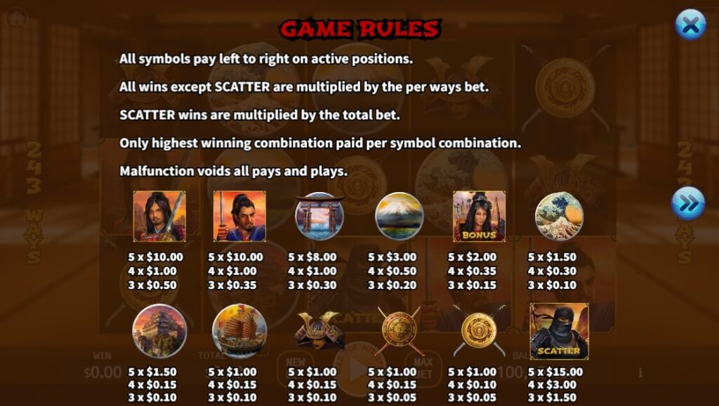 Samurai Way ค่าย Ka-gaming จาก kng สล็อต 777