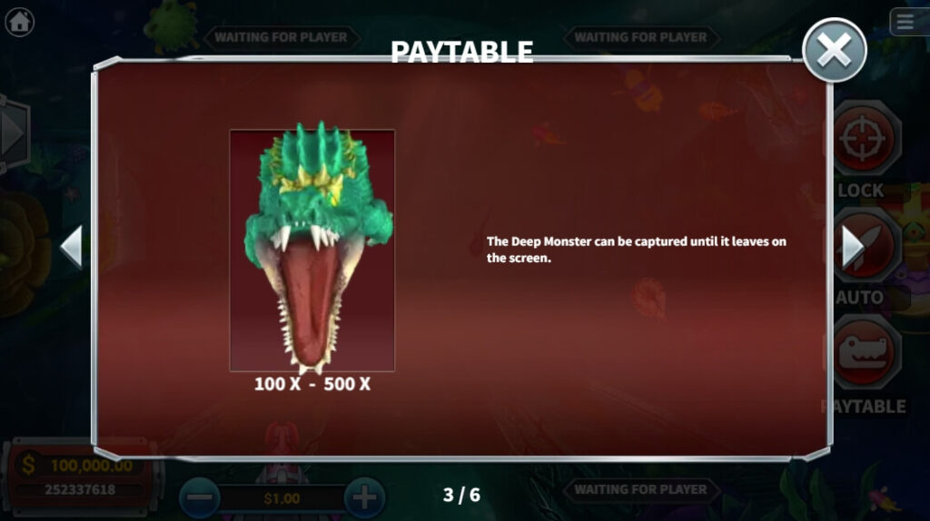 The Deep Monster ค่าย Ka-gaming จาก kng สล็อตออนไลน์
