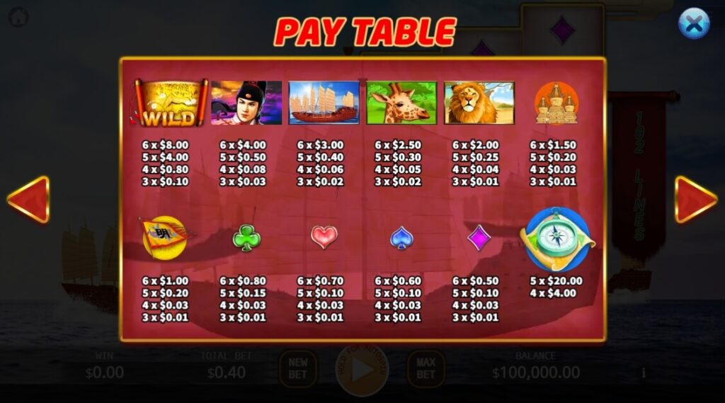 The Great Voyages ค่าย Ka-gaming จาก kng เกม สล็อต xo