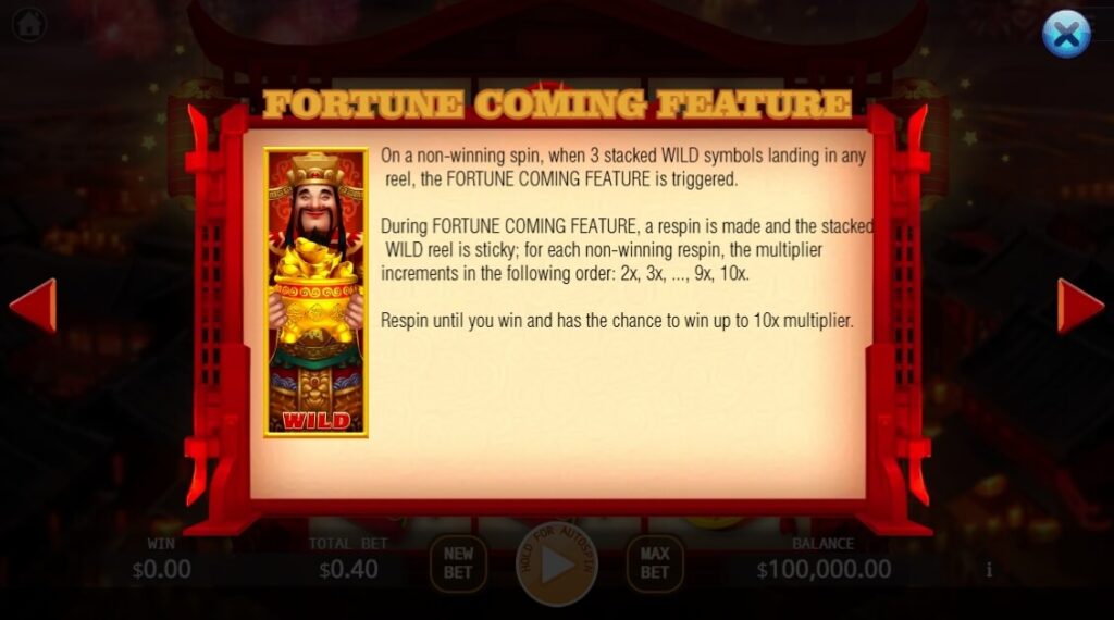 Welcome Fortune ค่าย Ka-gaming จาก kng สล็อต 777