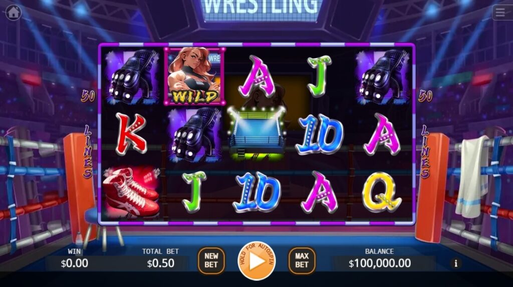 Wrestling Queen ค่าย Ka-gaming จาก kng เว็บสล็อต