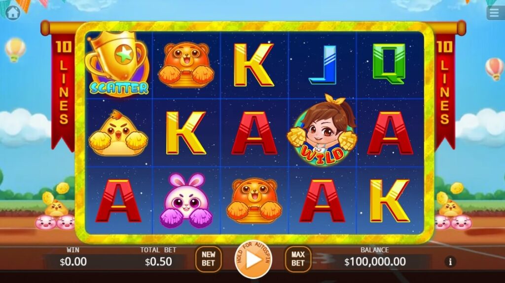 Cheerleading Team ค่าย Octoplay จากเว็บ สล็อต 456