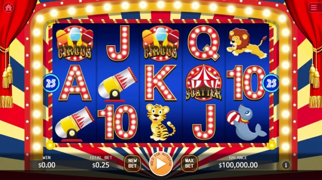 Crazy Circus ค่าย Octoplay จากเว็บ slot เว็บตรง