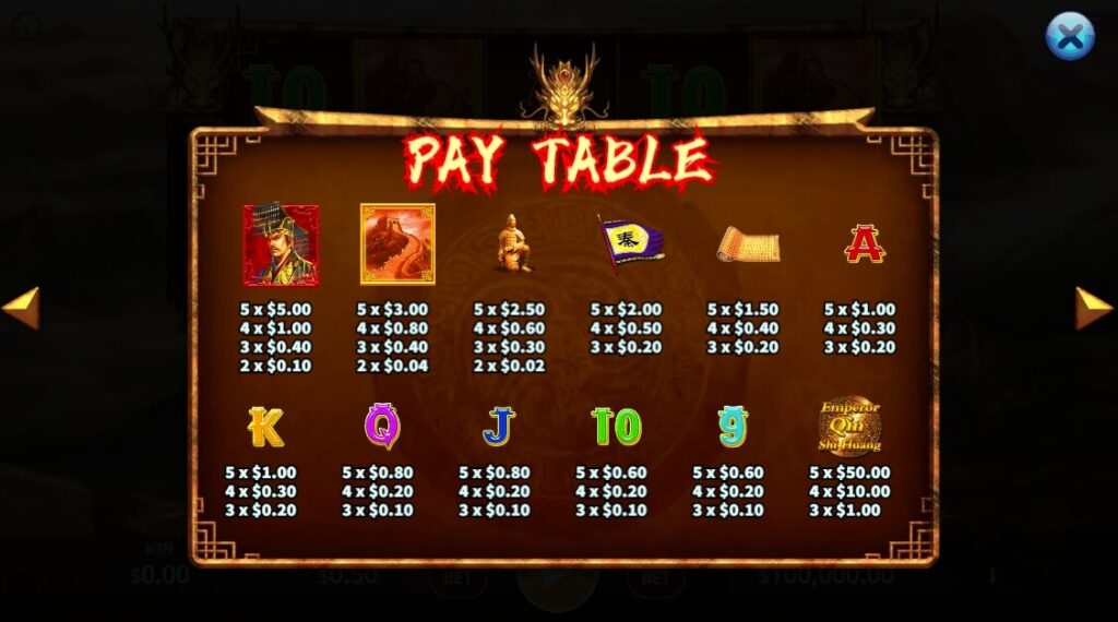 Emperor Qin ค่าย Octoplay จากเว็บ สล็อต วอเลท