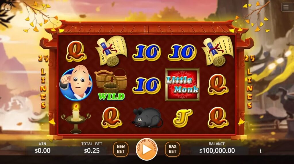 Little Monk ค่าย Octoplay จากเว็บ สล็อต 888