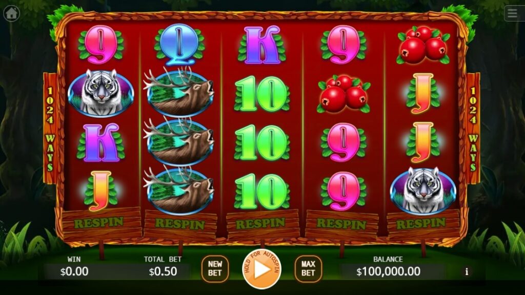 Siberian Wolves ค่าย Octoplay จากเว็บ สล็อต 1688