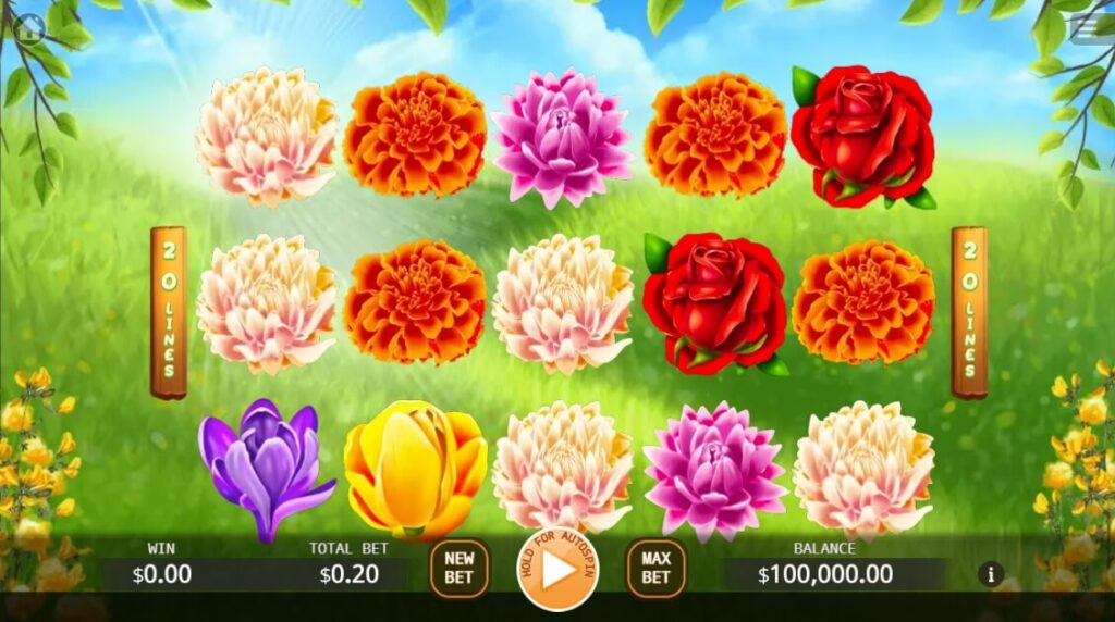 Spring Blossom ค่าย Octoplay จากเว็บ สล็อต 888