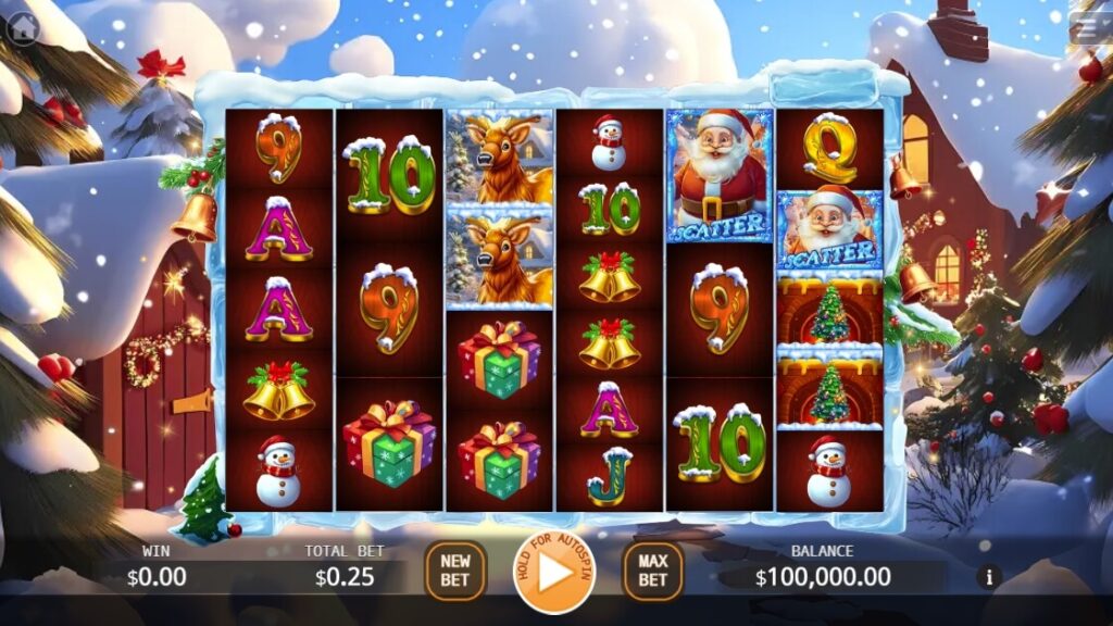 Wild Christmas Fusion Reels ค่าย Octoplay จากเว็บ สล็อต วอเลท