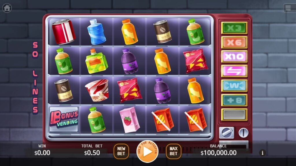 Bonus Vending ค่าย Relax Gaming จากเว็บ 168slotxo