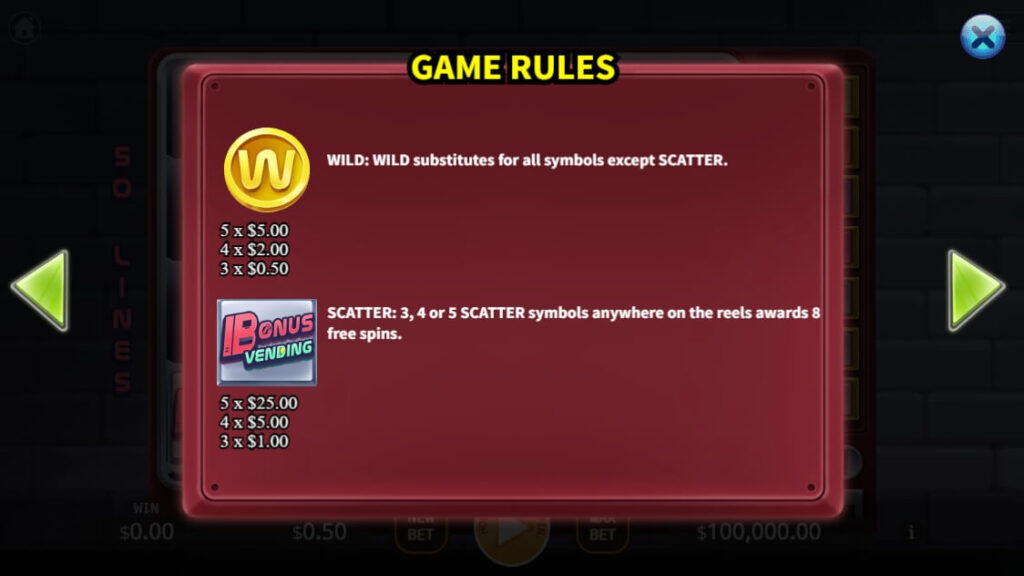 Bonus Vending ค่าย Relax Gaming จากเว็บ slotxo168