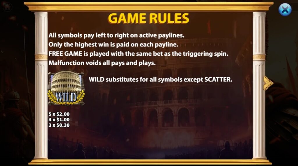 Caesar ค่าย Relax Gaming จากเว็บ slotxo678