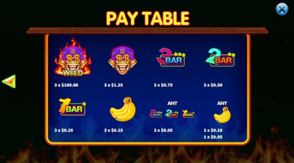 Flaming Monkey Classic ค่าย Relax Gaming จากเว็บ สล็อต 888