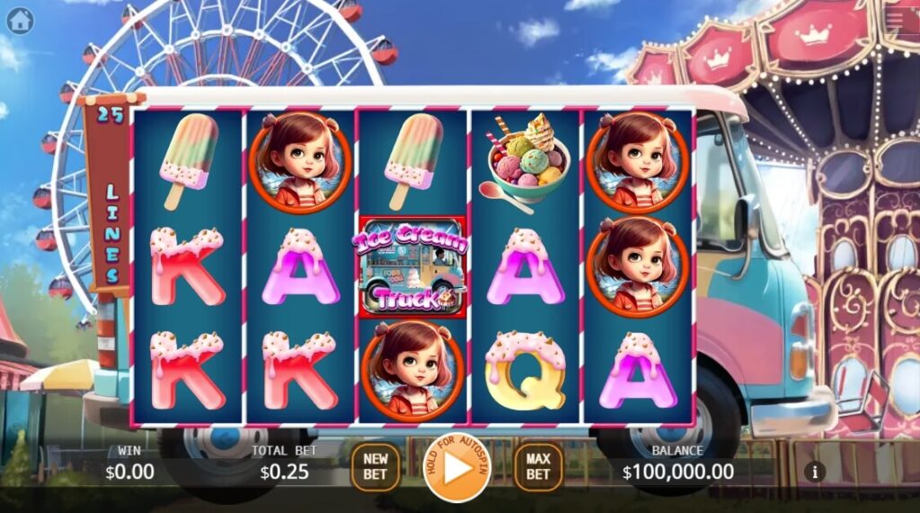 Ice Cream Truck ค่าย Relax Gaming จากเว็บ สล็อต 678