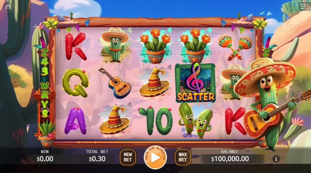 Mexican Cactus ค่าย Relax Gaming จากเว็บ slotxo666