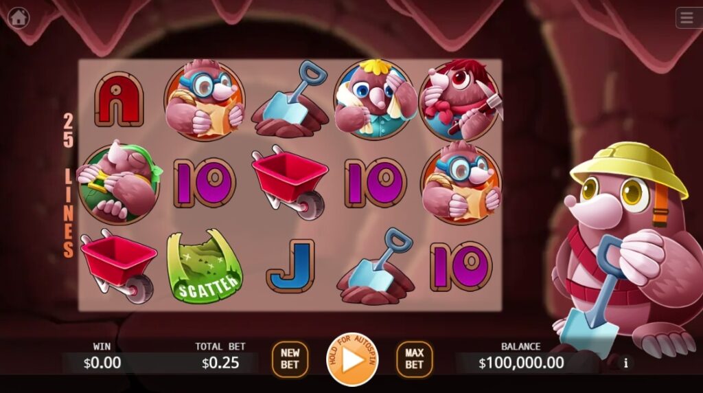 Mole Money ค่าย Relax Gaming จากเว็บ สล็อต เ789