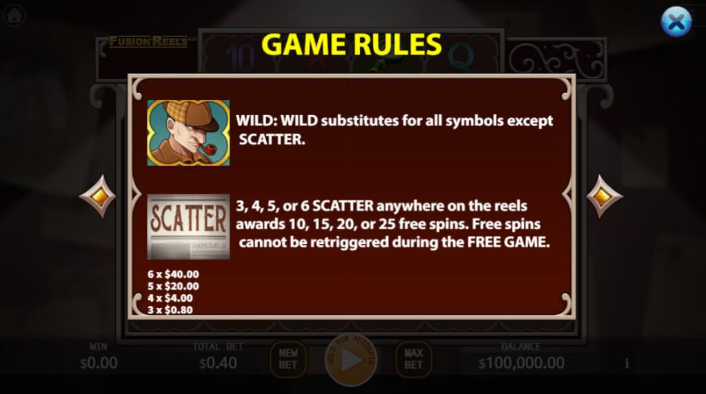 Mystery Detective Fusion Reels ค่าย Octoplay จากเว็บ สล็อต 777