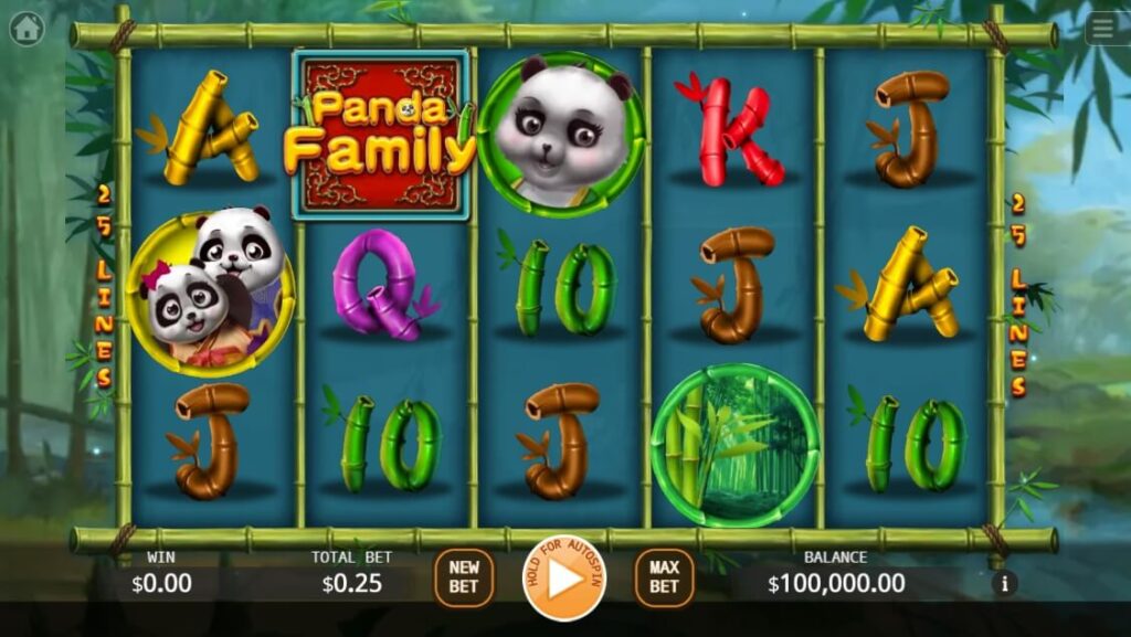 Panda Family ค่าย Octoplay จากเว็บ xo สล็อต