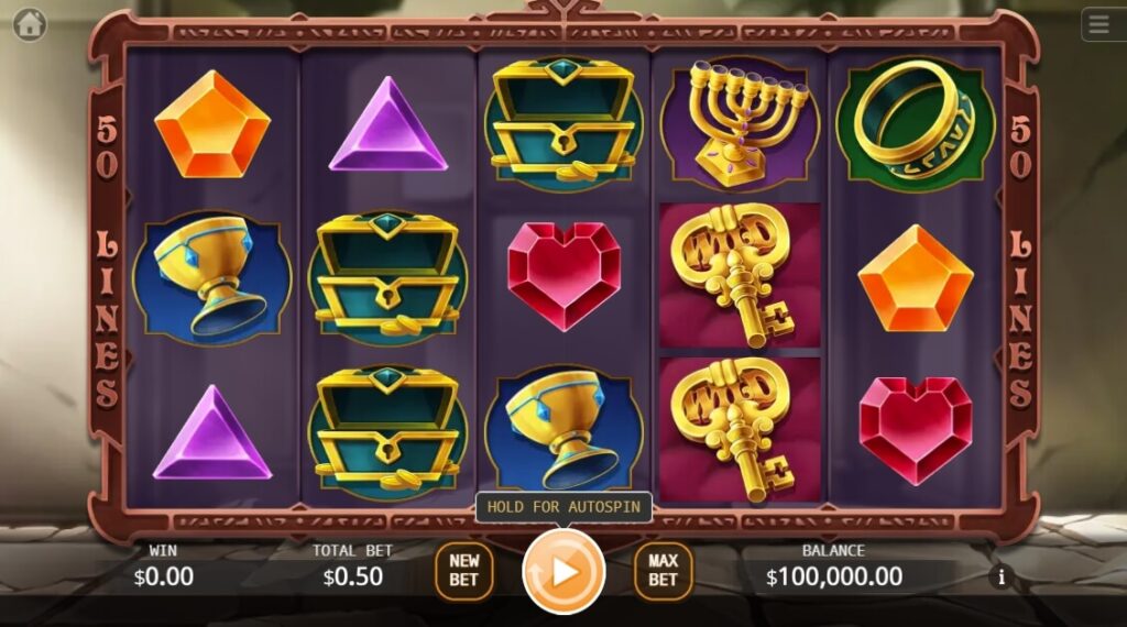 Solomon's Treasure ค่าย Relax Gaming จากเว็บ สล็อต 168